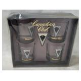 Canadian Club Tuxedo Whiskey Glass Set