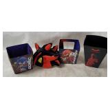 Sonic Popcorn Buckets & Hat, Batman Bucket