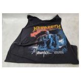 Megadeth Crush The World Tour Shirt