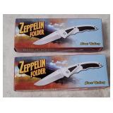 2 Frost Zeppelin Folder Pocket Knives