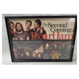 Framed Rock Band Magazine Pics - Pearl Jam Etc.
