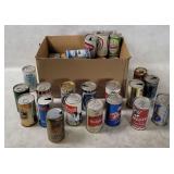 Assorted Vintage Beer Cans