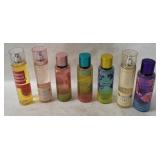 7 Bottles Bath & Body Works Fragrance Mist