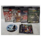 6 Playstation/ Ps2 Games - Cars, Socom3 , Crash