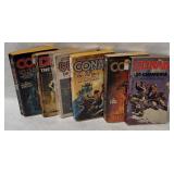 6 Vtg Conan Paperback Books