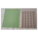Sheet Of 1950 Boy Scouts U S Postage Stamps