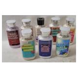 8 Bottles Bath & Body Works Body Lotion
