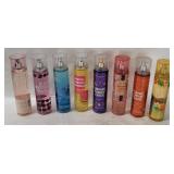 8 Bottles Bath & Body Works Fragrance Mist