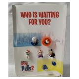 Secret Life Of Pets 2 Mc D's Toys Promo Display