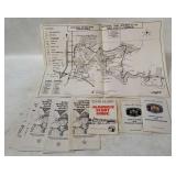 Vtg Boy Scout Guides, Brochures, Pennsylvania Map
