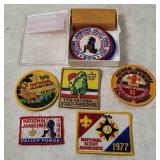 Vtg Boy Scouts Jamboree Collection Patches