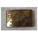 1977 Boy Scouts Jamboree Belt Buckle