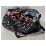 Victoria's Secret Duffle Bag Full Of Scarves