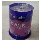Verbatim Dvd+r Discs 100 Pack