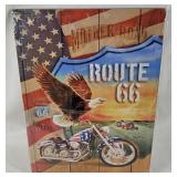 New Metal Route 66 Sign 12' X17'