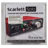 Focusrite Scarlett Solo USB Audio Interface