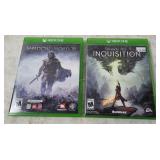 2 Xbox One Games - Dark Age & Shadow Of Mordor