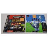 2 Sony PS1 Demo Discs