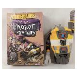 Borderlands Tiny Tina Tea Party & Claptrap Plush