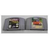 N64 Cruisin USA & San Francisco Rush Games