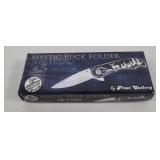 New Frost Cutlery Mystic Buck Folding Knife