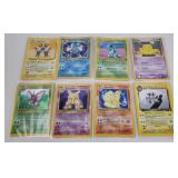 (8) 1999-04 Holo Pokï¿½mon Cards