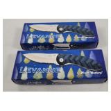 2 New Frost Cutlery Levanne Knifes