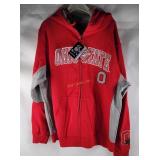 New Ohio State Zip-Up Hoodie Size XL