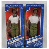 2 GI JOE HOF Basic Training Heavy Duty 12'