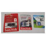 New SanDisk & Fujifilm Memory Cards & Flash