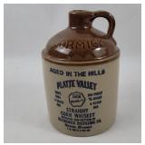 McCormick Platte Valley Whiskey Stone Jug