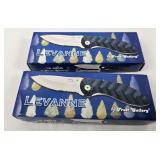 2 New Frost Cutlery Levanne Knifes