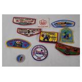 10 Assorted Boy Scouts Patches