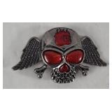 Carrod Light-up Skull Belt Buckle