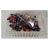 Assorted Sonic & Knuckles Action Figures & More
