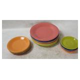 Assorted Fiestaware Plates