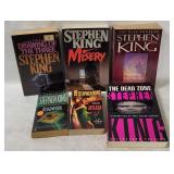 6 Stephen King Books - Wizard & Glass, Dead Zone