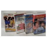 4 Sealed Disney Vhs Movies - Santa Clause Etc.