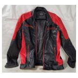 Fashion Co. Leather Jacket Size Small