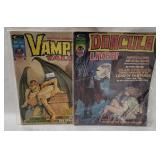 Marvel Dracula Lives & Vampire Tales Comics 1970's