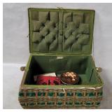 Sewing Basket W/ Trinkets - Geode, Batman Wallet