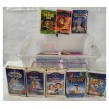 Disney Vhs Movies In Clamshell Cases