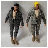 2 Figures Toy Co. Military Figures