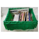 Tote Of Assorted Warplane Books