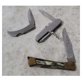 3 Pocket Knives - Winchester Etc.