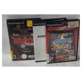 3 Ps2 Games - Snk Arcade Classics, Rogue Galaxy