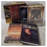 6 Hardcover Novels - City Of Glass, Out Of Sight