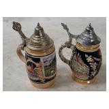 Wekara & Gerz Small German Beer Steins
