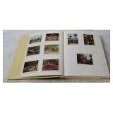 Scrapbook W/ Tourist Photos & Postcards