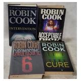 4 Robin Cook Hardcover Novels